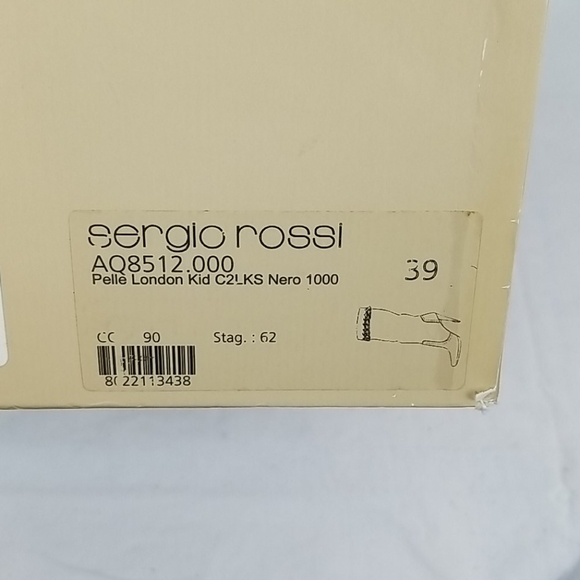 Sergio Rossi Black Suede Over the Knee Boots 39 - Picture 12 of 14